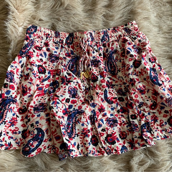 Like new Zara paisley mini flutter skirt - Picture 5 of 6